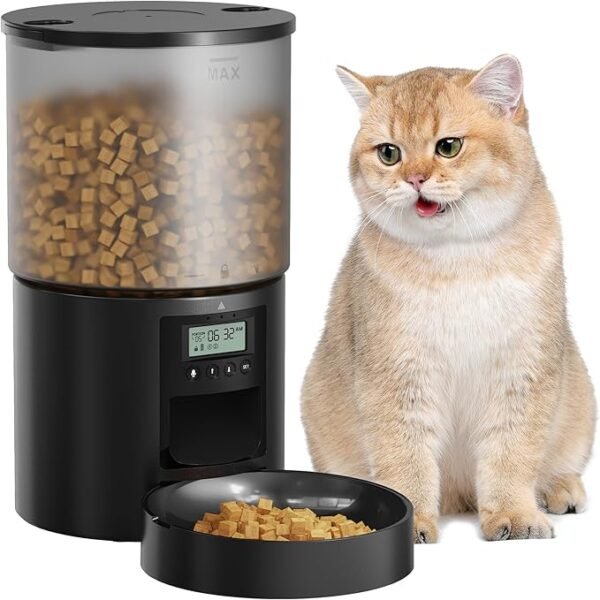 Automatic Cat Feeder Food Dispenser