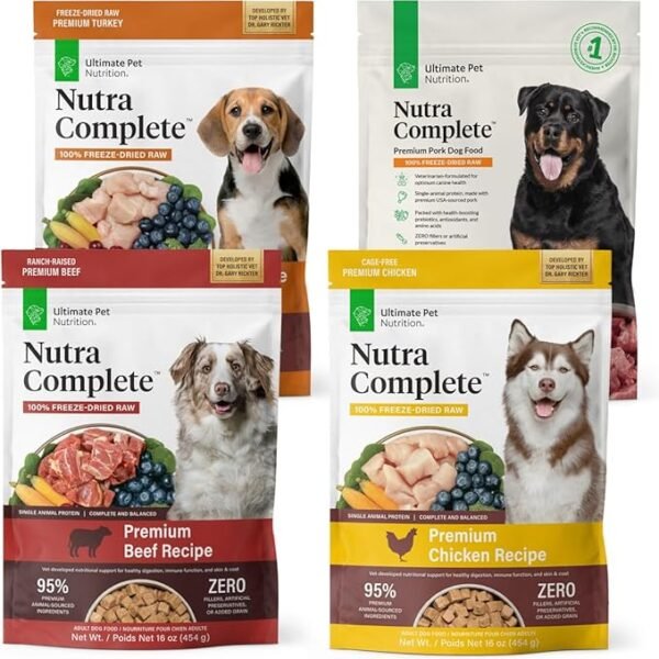 Complete Freeze Dried Raw Dog Food