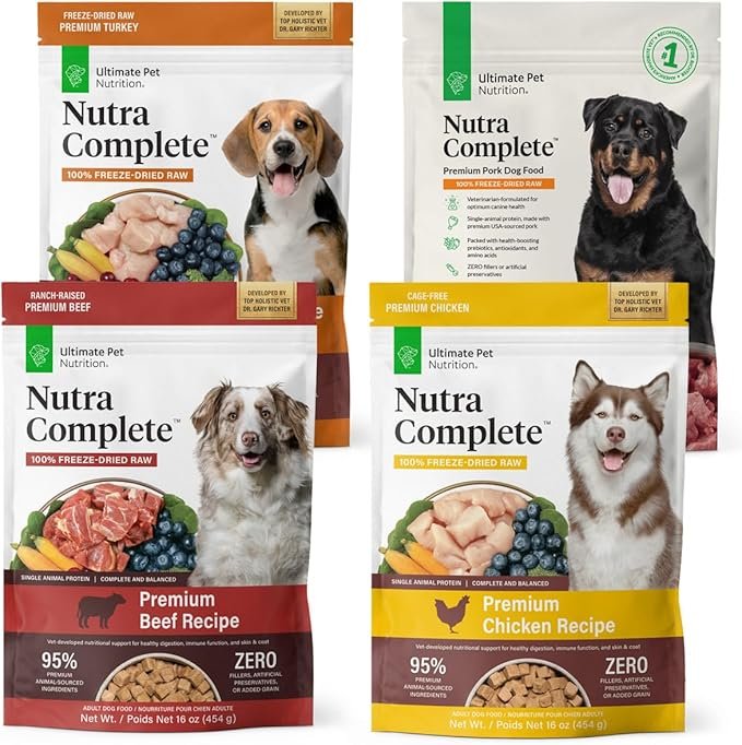 Complete Freeze Dried Raw Dog Food