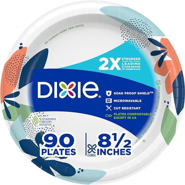 Dixie Medium Paper Plates