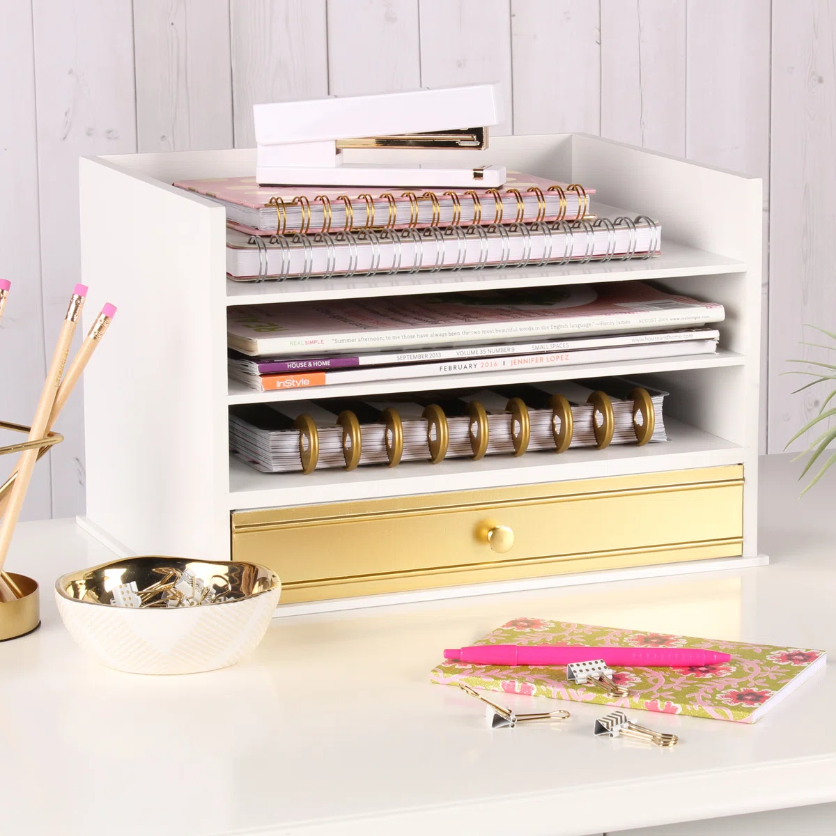 Wood Desk Organizer - Image 2