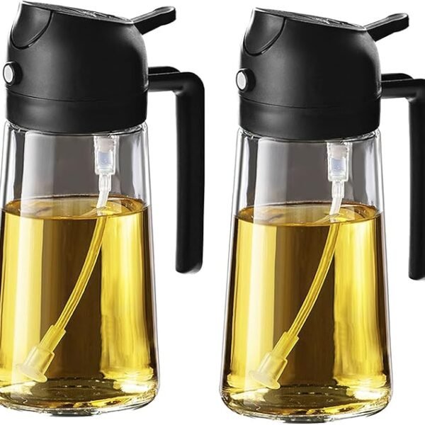 YARRAMATE 2Pcs 16oz/470ml Olive Oil Dispenser