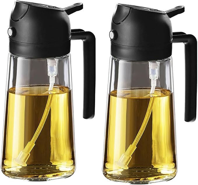 YARRAMATE 2Pcs 16oz/470ml Olive Oil Dispenser