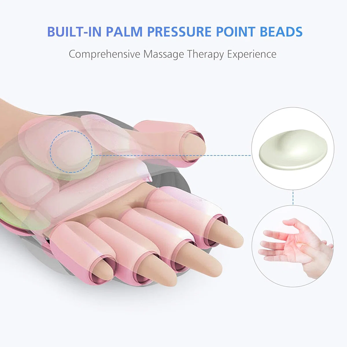COMFIER Wireless Hand Massager with Heat - Image 3