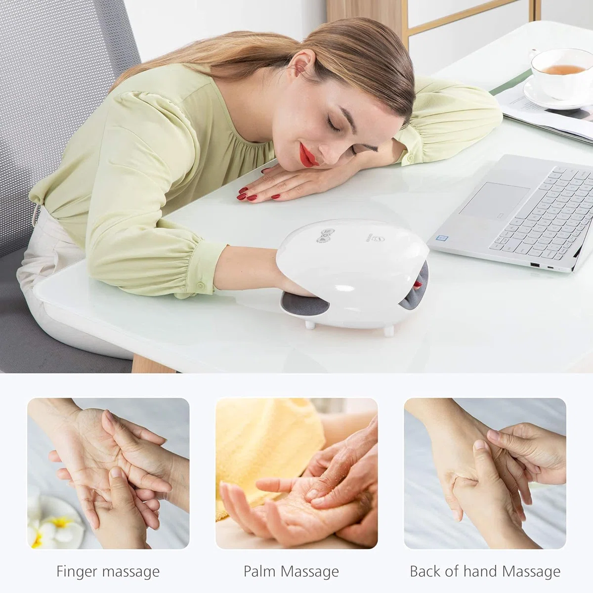 COMFIER Wireless Hand Massager with Heat - Image 4